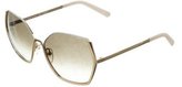 Thumbnail for your product : Chloé Oversize Tinted Sunglasses