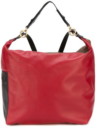 Marni colour block convertible backpack
