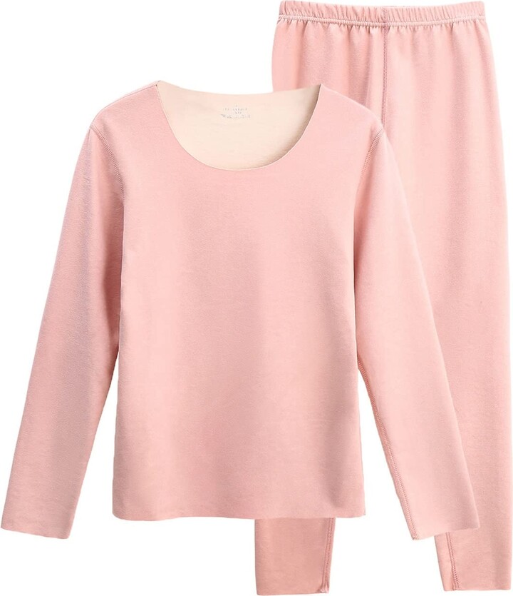 Daesar Women's Thermal Underwear Set ShopStyle Lingerie & Nightwear