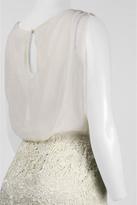 Thumbnail for your product : Aidan Mattox Sleeveless Lace Long Dress 251704760