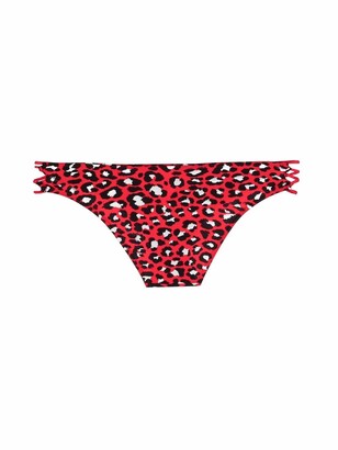Zadig & Voltaire Leopard-Print Bikini Bottoms