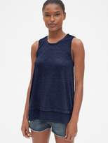 Thumbnail for your product : Gap Layered Mix-Fabric Tank Top