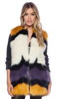Thumbnail for your product : Essentiel Hillbilly Rotkho Faux Fur Vest