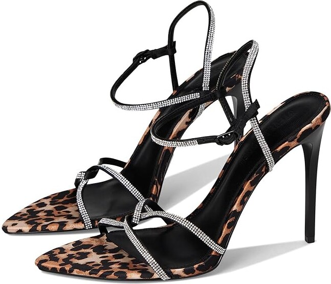 Steve Madden Stellina Women's Sandals Leopard : 5.5 M