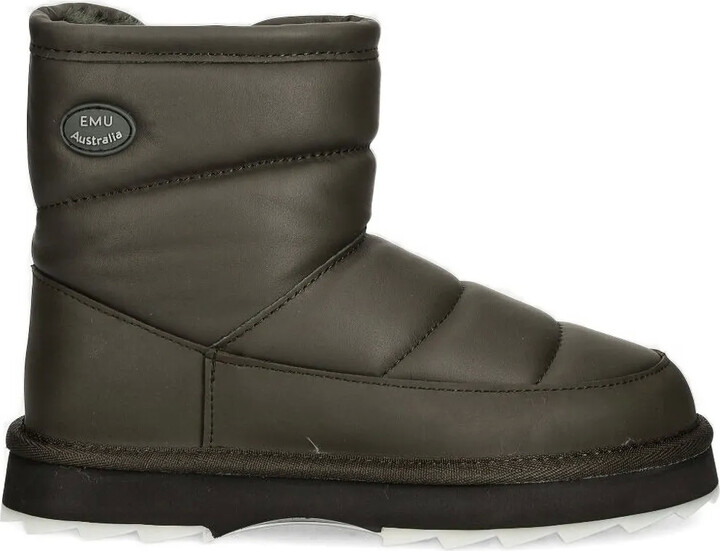 Green Quilted Boots ShopStyle