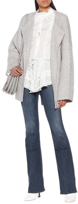 See by Chloe Cotton and wool-blend cardigan