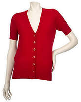 womens short sleeve v-neck sweaters - ShopStyle