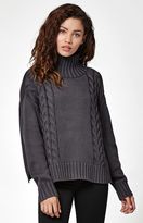 Thumbnail for your product : Rusty Lotus Hi Neck Knit Pullover Sweater