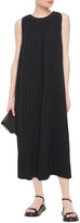 Thumbnail for your product : MM6 MAISON MARGIELA Pleated Twill Maxi Dress