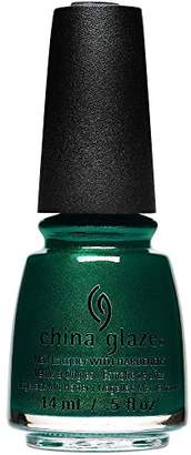 China Glaze Nail Lacquer with Hardeners, 14 ml, The Perfect Holly-Day