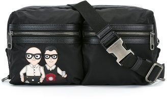 Dolce & Gabbana designers patch belt bag