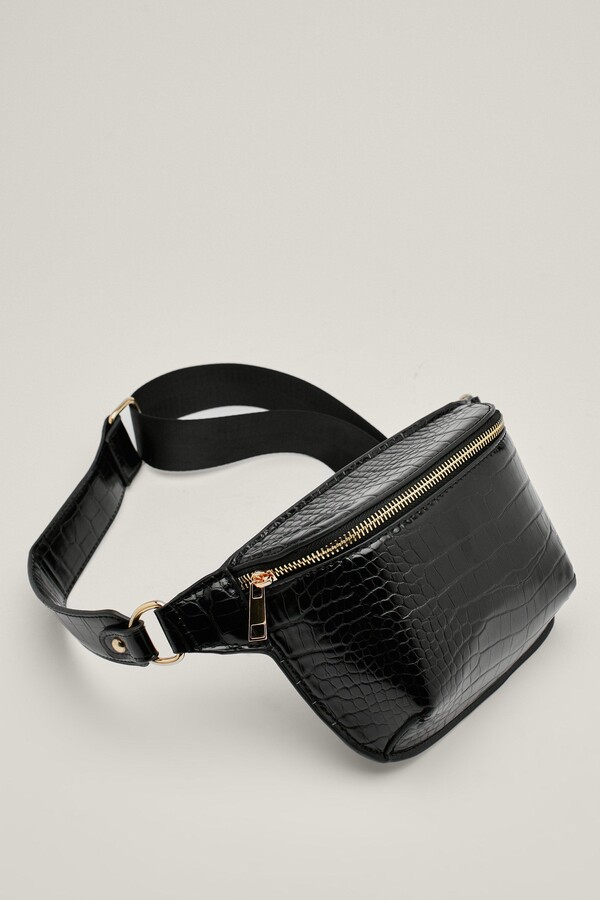 black leather structured handbolsa