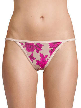 Calvin Klein CALVIN KLEIN Sheer Marquisette String Bikini Panty