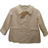 Thumbnail for your product : Christian Dior BABY Beige Silk Jacket & coat