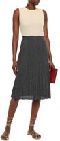 Thumbnail for your product : M Missoni Metallic Ribbed-knit Midi Skirt