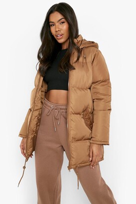 boohoo bubble coat
