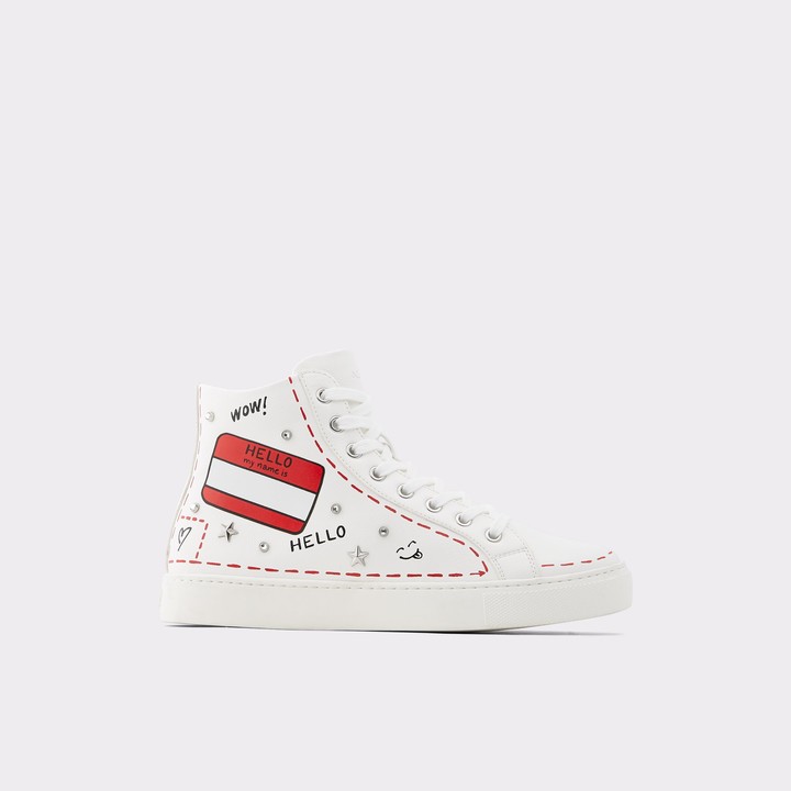 aldo high top sneakers womens