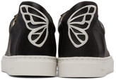 Thumbnail for your product : Sophia Webster Black & White Butterfly Low Sneakers