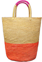 Thumbnail for your product : Sensi Tall Triple Tone Beach Basket Tote Bag