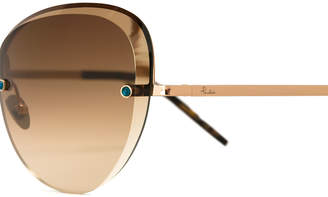 Pomellato Eyewear dual lens oversized sunglasses