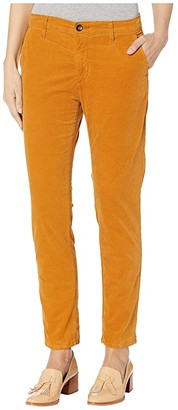womens orange corduroy pants