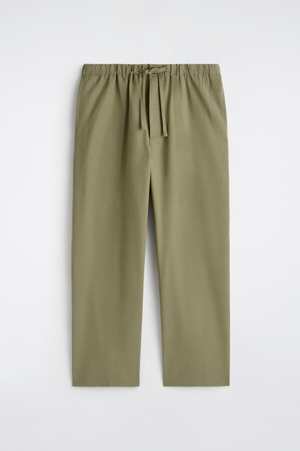 COS Barrel-Leg Drawstring Pants