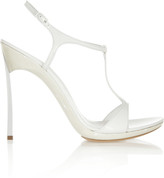 Thumbnail for your product : Casadei Patent-leather sandals