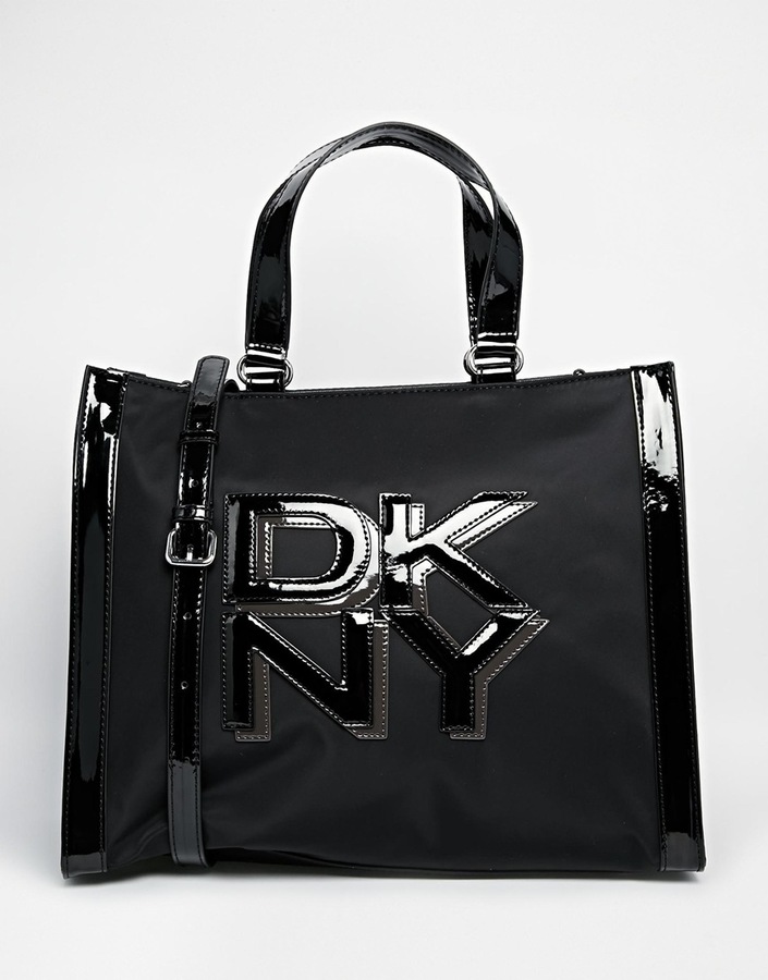 DKNY Nylon Shopper Tote Bag - ShopStyle