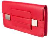 Thumbnail for your product : Delvaux Madame Leather Clutch