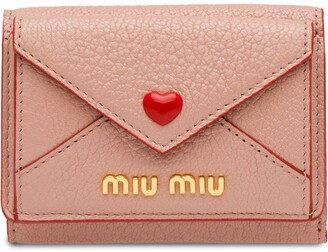 Miu Miu Madras Love wallet