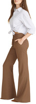Thumbnail for your product : Veronica Beard Lebone Check Flare-Leg Pants