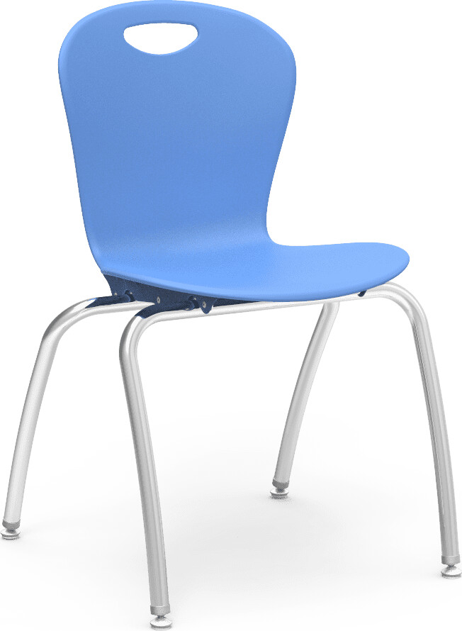 Virco ZUMA® Series 18" 4-Leg Chair with Civitas Frame