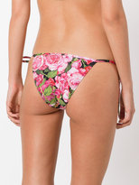 Thumbnail for your product : Dolce & Gabbana rose print bikini bottoms