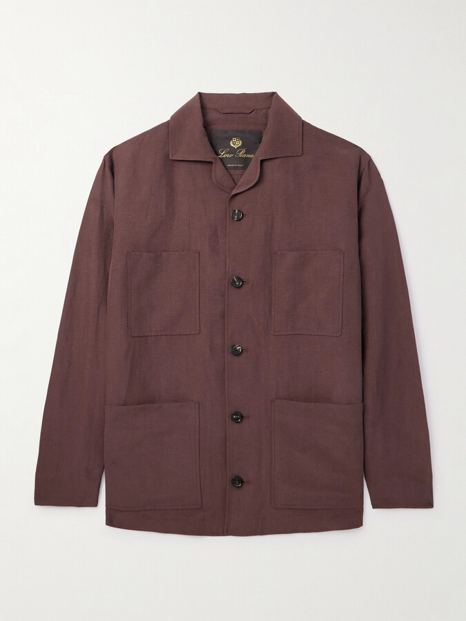 Loro Piana Joele Linen and Silk-Blend Overshirt