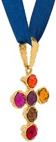 Thumbnail for your product : Christian Lacroix Pre-Owned 1990s Cross Pendant Necklace