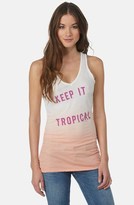 Thumbnail for your product : Roxy 'Keep It Tropical' Ombré Racerback Tank
