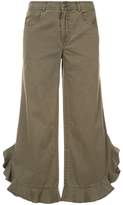 Thumbnail for your product : Cinq à Sept ruffle detail trousers