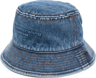 アレキサンダーワン バケットハット Alexander Wang Logo-Embossed