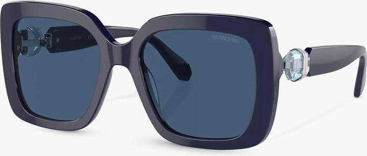 Swarovski SK6001 Women's Square Sunglasses ShopStyle