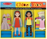 Thumbnail for your product : Melissa & Doug 'Chloe & Zoe' Dress Up Dolls