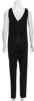 Thumbnail for your product : The Kooples Lace-Trimmed Wool Jumpsuit