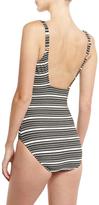 Thumbnail for your product : Gottex Regatta Metallic-Stripe One-Piece Swimsuit