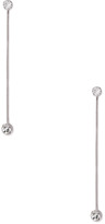 Thumbnail for your product : Forever 21 Sleek Rhinestone Drop Earrings