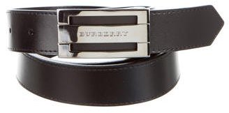 Burberry Leather Logo Belt