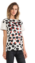 Thumbnail for your product : etre cecile Cheetah Foil Dots Oversized T-Shirt