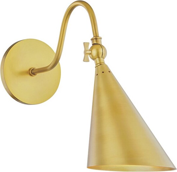 Mitzi Lupe Wall Sconce in Brass