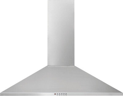 Frigidaire 35" 400 CFM Convertible Wall Mount Range Hood in Sliver