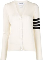Thumbnail for your product : Thom Browne 4-Bar stripe Cardigan