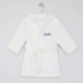 Thumbnail for your product : My 1st Years Hooded Fleece Robe – Ivory