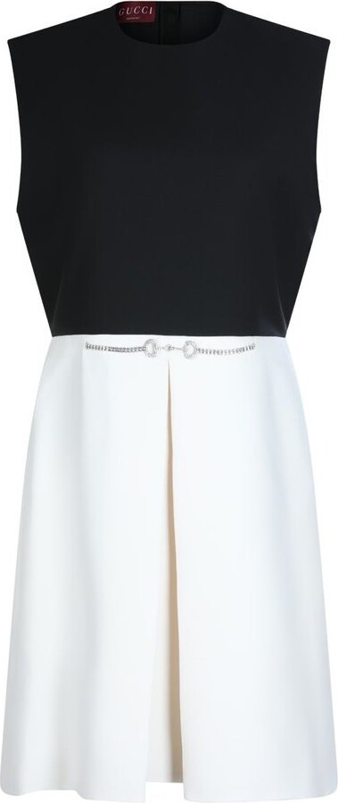 Gucci Horsebit Embellished Dress